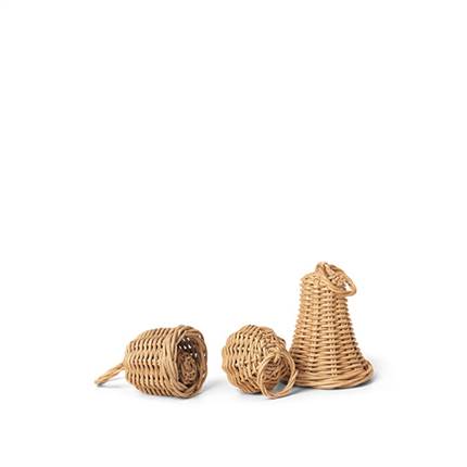 Ferm Living  Braided Bell Baubles - Set of 3