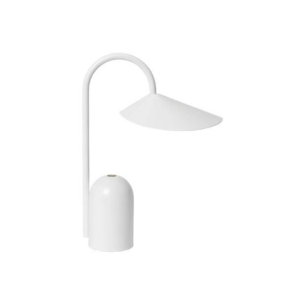 Ferm Living Arum portable lamp - White 