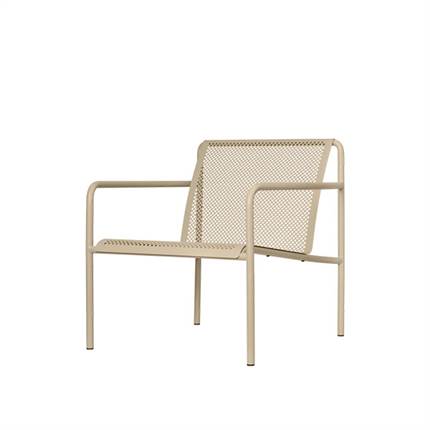 Ferm Living Dapple Loungestol med armlæn - Cashmere 