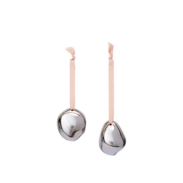 Ferm Living Bellure Baubles , sæt - Silver 