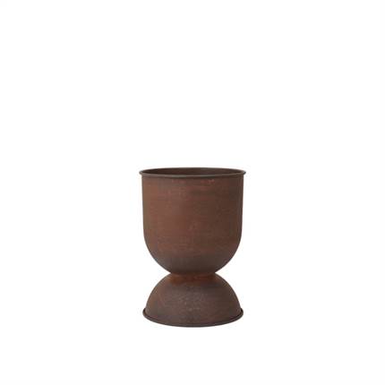 Ferm Living Hourglass Pot, small - Rust