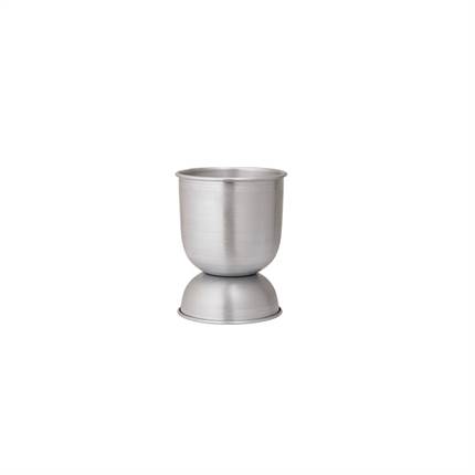 Ferm Living Hourglass Pot, extra small - Aluminium
