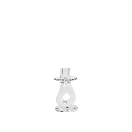 Ferm Living Damo Candle Holder - Clear
