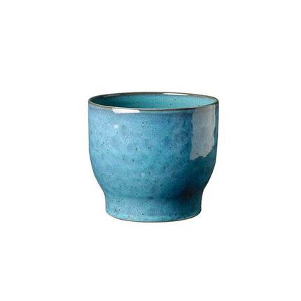 Knabstrup Keramik urtepotteskjuler, støvet blå - Ø:16,5