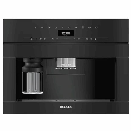 Miele CVA 7440 integreret espressomaskine, sort - Udstillingsmodel