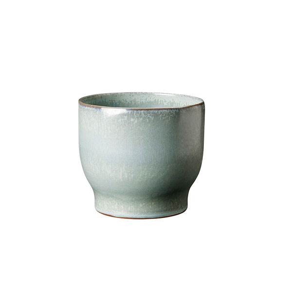 Knabstrup Keramik urtepotteskjuler, soft mint - Ø:12,5 cm
