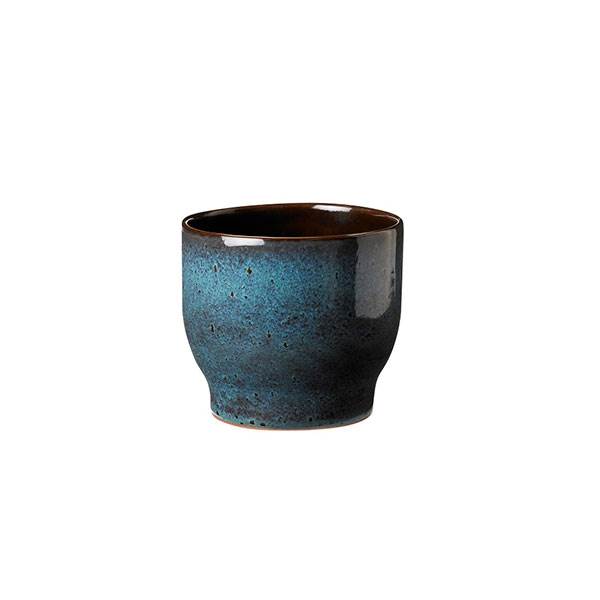 Knabstrup Keramik urtepotteskjuler, havgrøn - Ø:12,5 cm