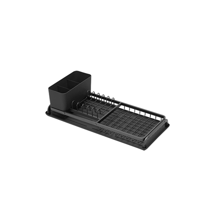 Brabantia Opvaskestativ & bakke compact - Dark Grey