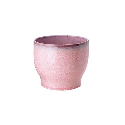 Knabstrup Keramik urtepotteskjuler,rosa - Ø:16,5 cm
