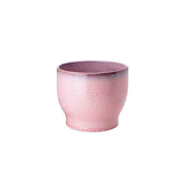 Knabstrup Keramik urtepotteskjuler, rosa - Ø:14,5 cm