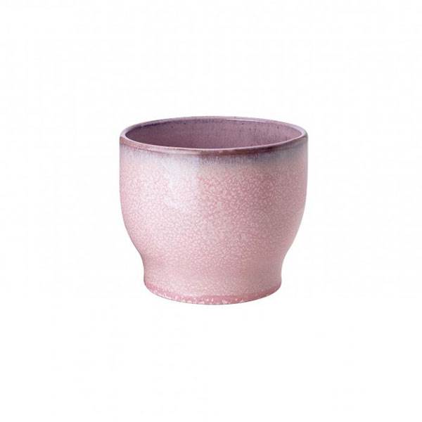 Knabstrup Keramik urtepotteskjuler, rosa - Ø:12,5 cm