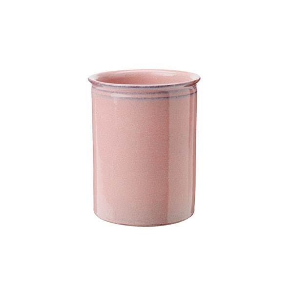 Knabstrup Keramik Knabstrup redskabsholder, rosa - H:15 cm.