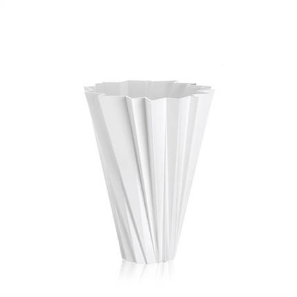 Kartell Shanghai Vase - Blank hvid