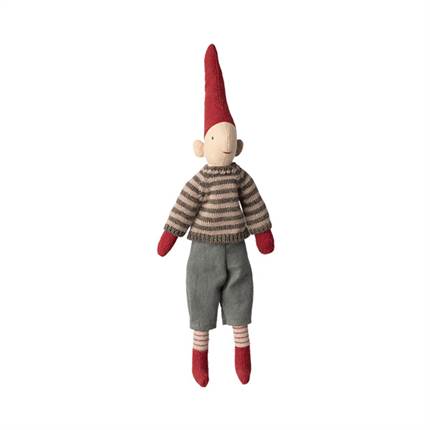 Maileg Jul - Pixy, Størrelse 1 - Dreng - Strikket sweater