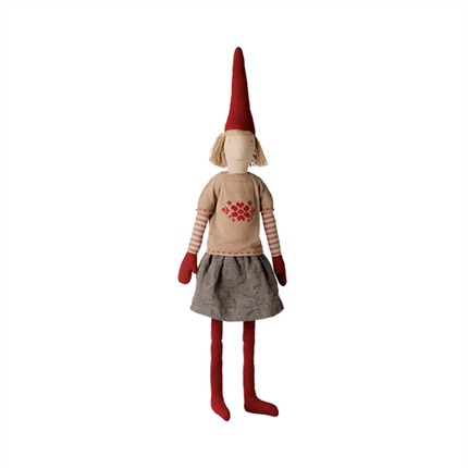 Maileg Jul - Pixy, Str. 6 - Pige - Strikket bluse