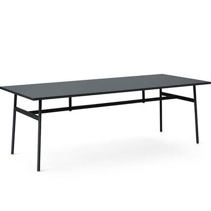 Normann Copenhagen - Union spisebord 220x90 cm - Sort