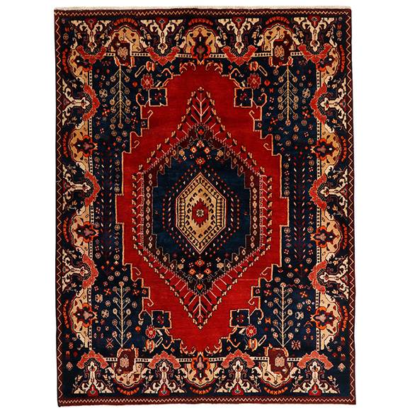 Billede af Ægte tæppe Iran Afshar - 168x220 cm
