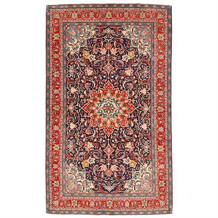 Ægte tæppe Iran Sarough Sherkat - 134x222 cm
