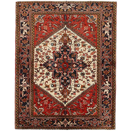 Billede af Ægte tæppe Iran Heriz - 155x195 cm