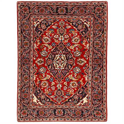 Ægte tæppe Iran Keshan - 114x158 cm