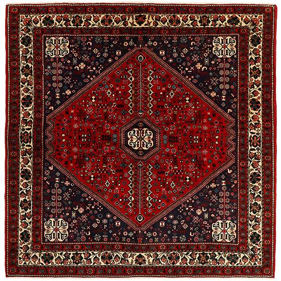 Billede af Ægte tæppe Iran Abadeh - 204x207 cm