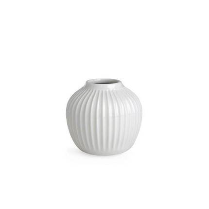 Kähler Hammershøi Vase - Hvid - H12,5 cm.