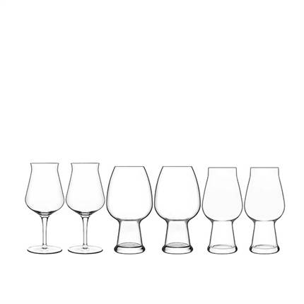 Luigi Bormioli - Birrateque ølglas-sæt