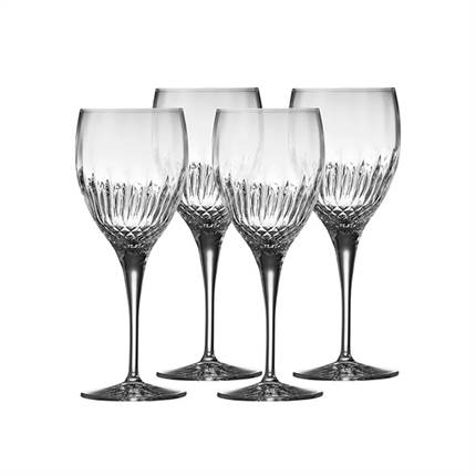 Luigi Bormioli Diamante Hvidvinsglas Dia 8,5 x 21,5 cm 38 cl 4 stk - Klar