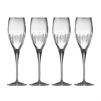 Luigi Bormioli Diamante Champagneglas Dia 7 x 23,6 cm 22 cl 4 stk - Klar