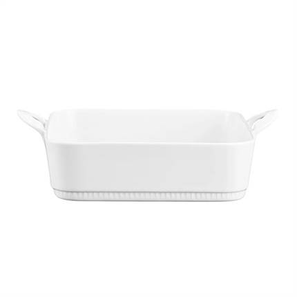 Pillivuyt Toulouse Fad 29 x 24 x 6 cm 3 liter - Hvid