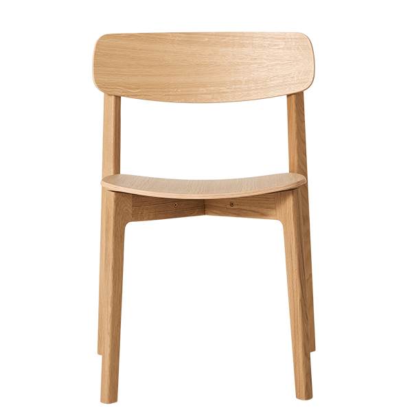 Andersen Furniture Anch stol - Eg - Klar mat lak  : Erling Christensen Møbler