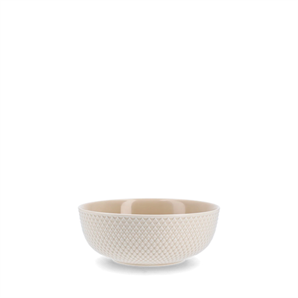 Lyngby Porcelæn Rhombe Earth skål Ø15.5 cm - Marble