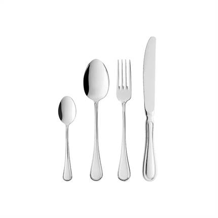 Gense Oxford Bestiksæt 16 dele - Blankt stål