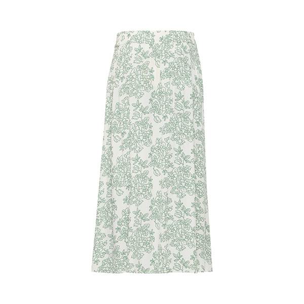Fransa Frease sk 2 nederdel - Iceberg green 