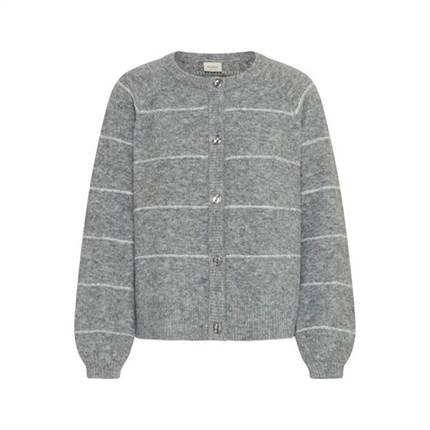 Fransa FRKENDRA cardigan -  Asphalt melange mix