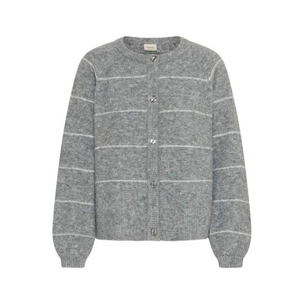 Fransa FRKENDRA cardigan -  Asphalt melange mix