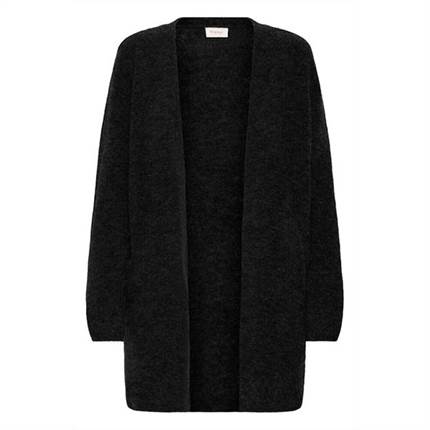Fransa Frsanny cardigan 7 - Meteorite - Black 