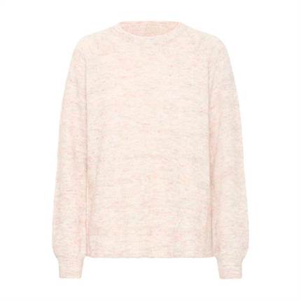 Fransa Frsanny pullover 7 - Oatmeal Melange - Nature
