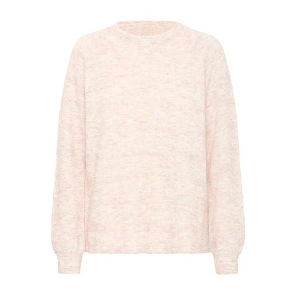 Fransa Frsanny pullover 7 - Oatmeal Melange - Nature