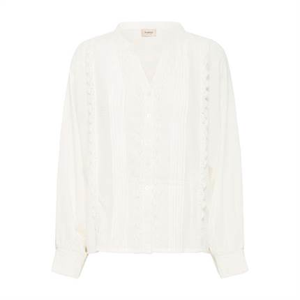 Fransa Frhida shirt - White 