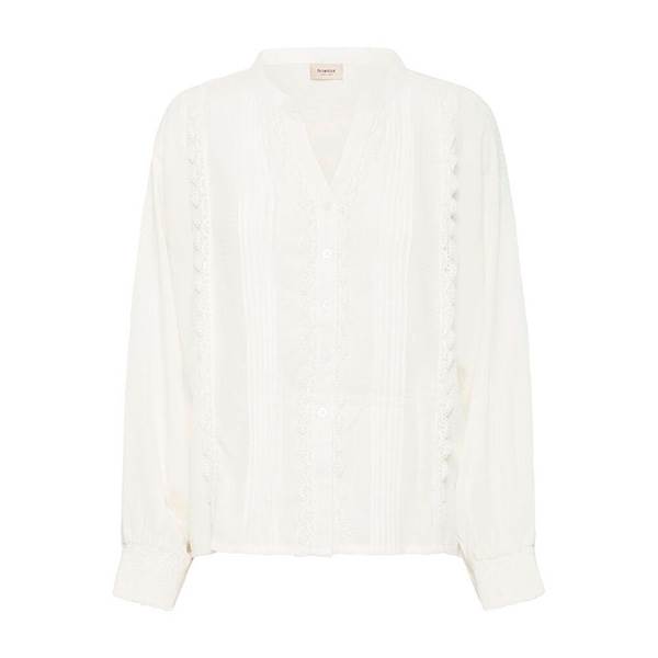 Fransa Frhida shirt - White 