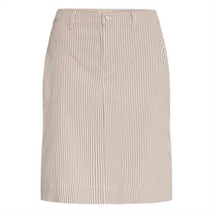 Fransa FRENA SK 3 nederdel -  Olive stripe