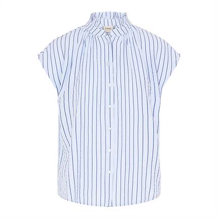 Fransa FRSTARLA SH 1 skjorte - Blue white stripe