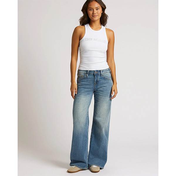 True Religion BOBBI BAGGY JEAN - Medium wash