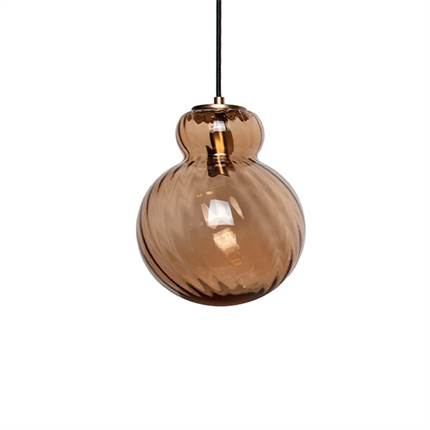 Lily pendler lampe small brown