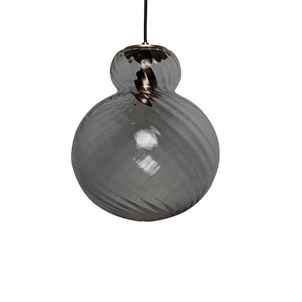 Lily pendler lampe large grey