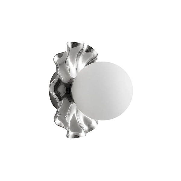 Specktrum Lea Lampe - chrome/opal glas : Erling Christensen Møbler