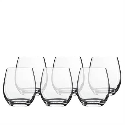 Luigi Bormioli Palace Vandglas 9,9 cm 40 cl 6 stk - Klar