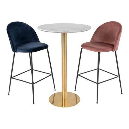 Bolzano Barbord - top i marmor
