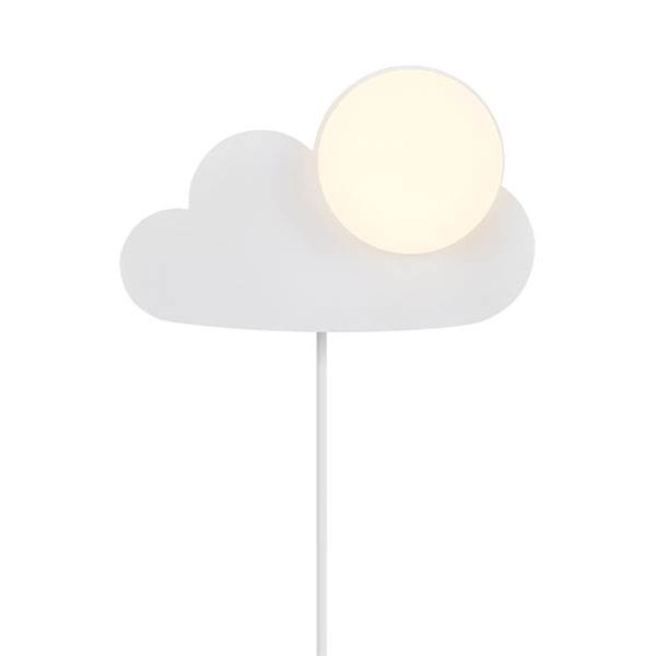 Se Nordlux Skyku Cloud væglampe - Hvid hos Erling Christensen Møbler